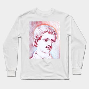 Giordano Bruno Portrait | Giordano Bruno Artwork Long Sleeve T-Shirt